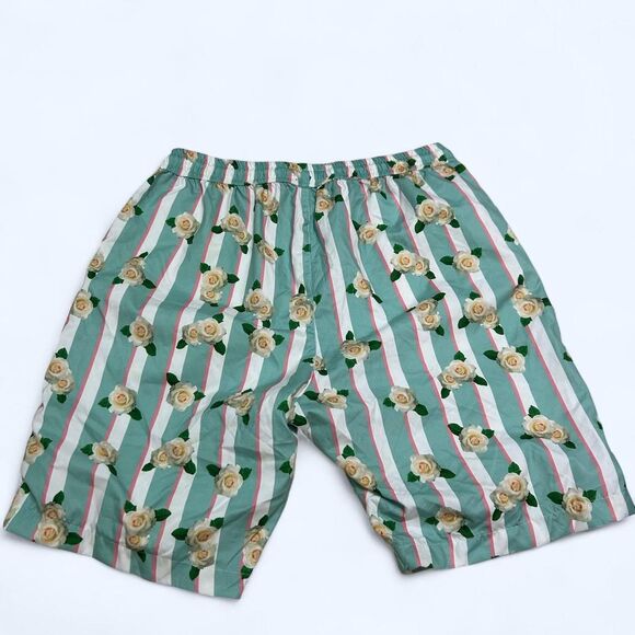 Triumph over Tragedy Men's Floral Swim trunks - Picture 2 of 6